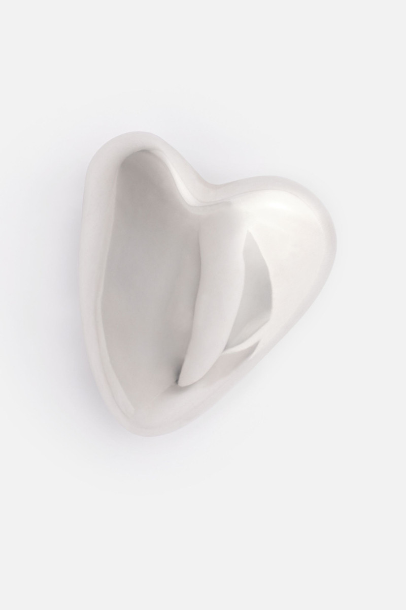 Metal Heart Earcuff Right 1