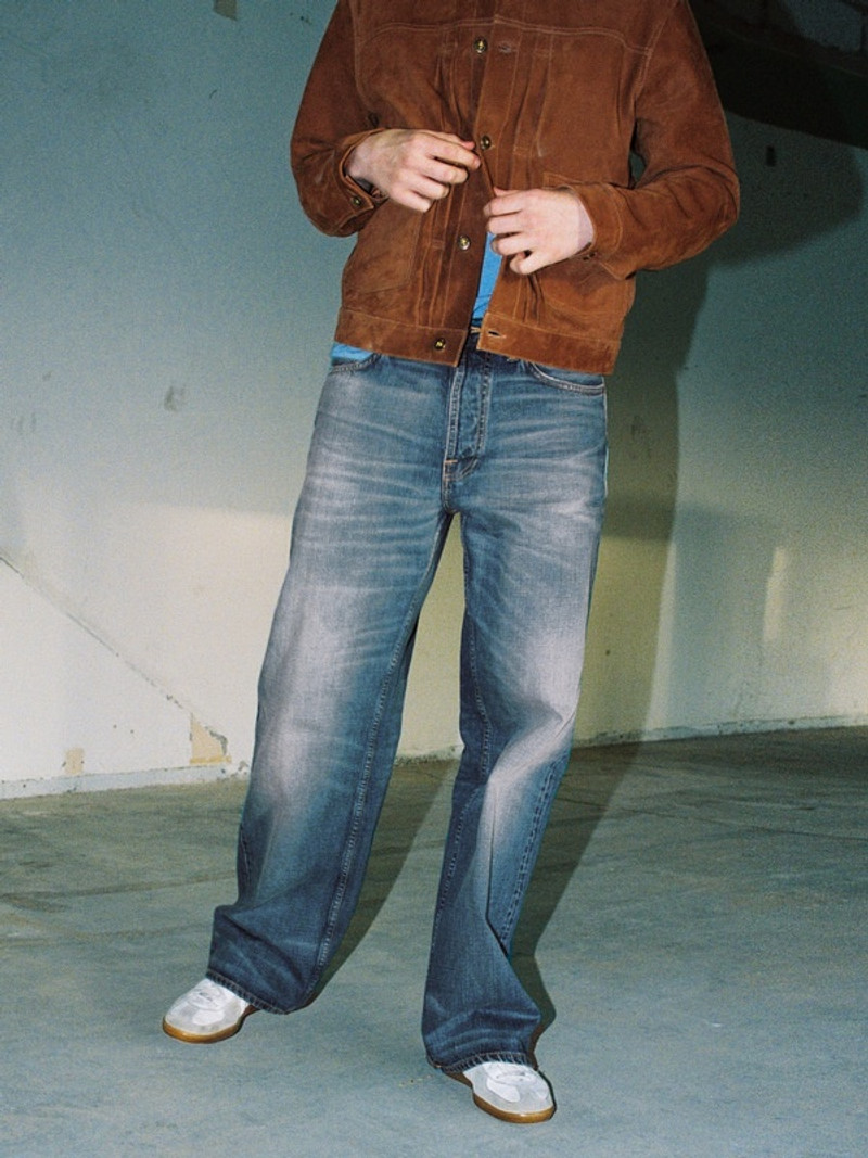 Nudie Jeans Loud Larry Blue Ice outlook