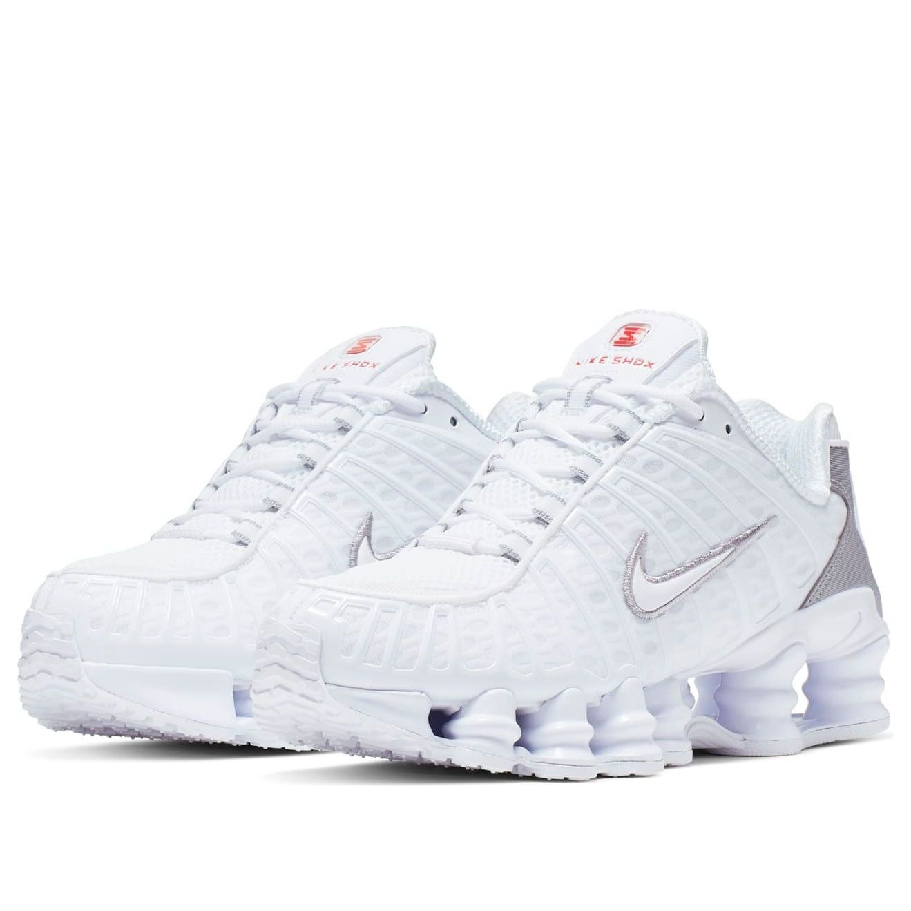 (WMNS) Nike Shox TL 'White Silver' AR3566-100 - 3