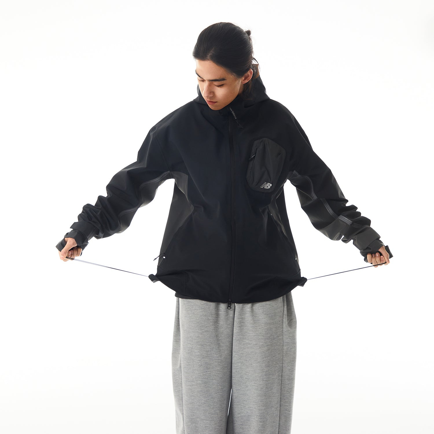 New Balance x LiangDong Pocket Jacket 'Black' NAE17121-BK - 5