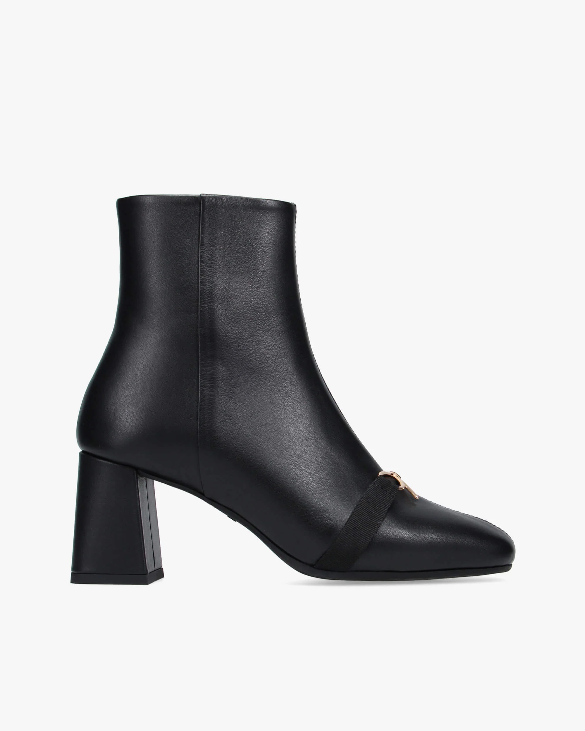 PHOEBE METALLIC BOW ANKLE BOOTS - 3