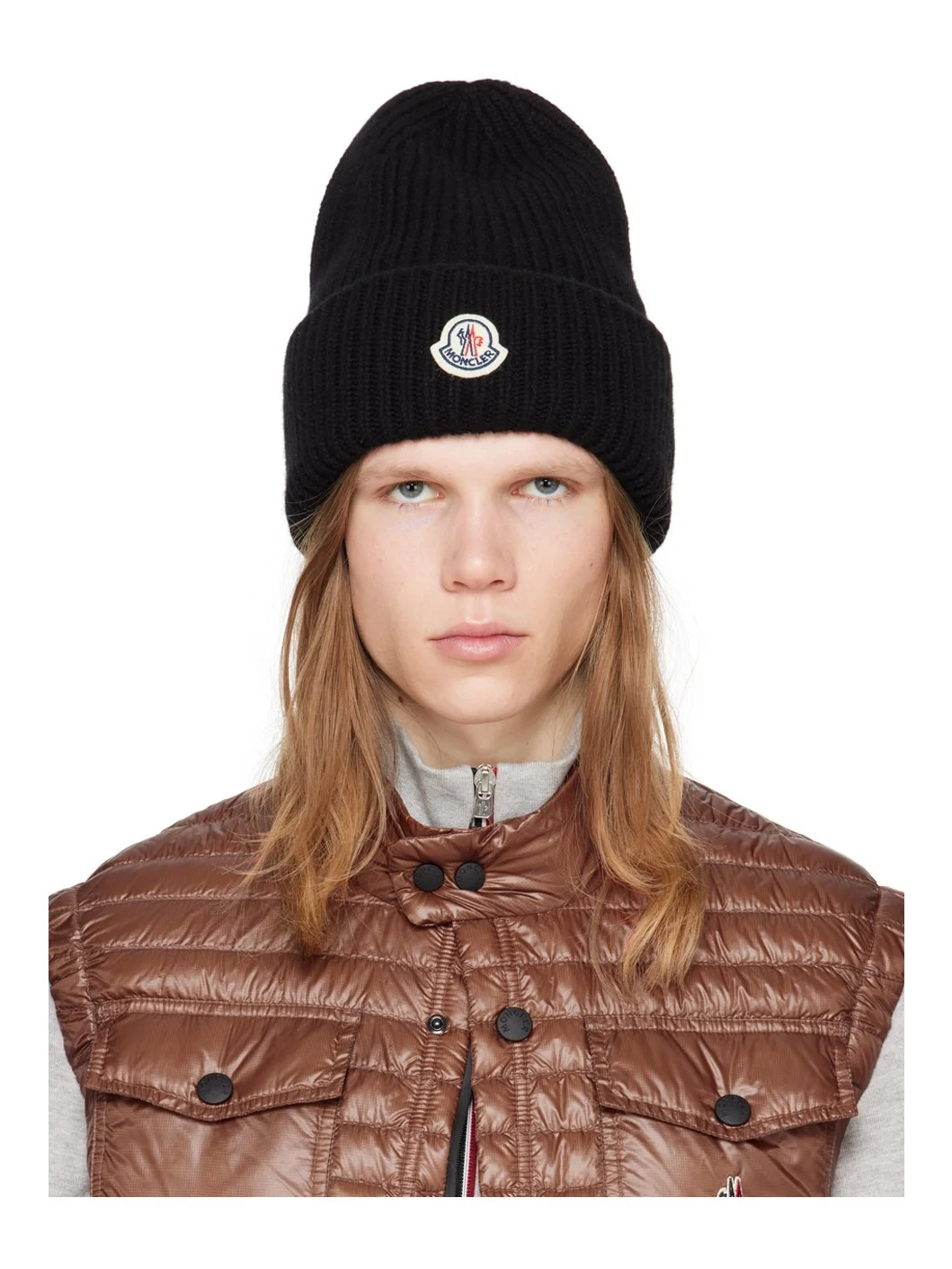 Black Pom-Pom Hat - 1