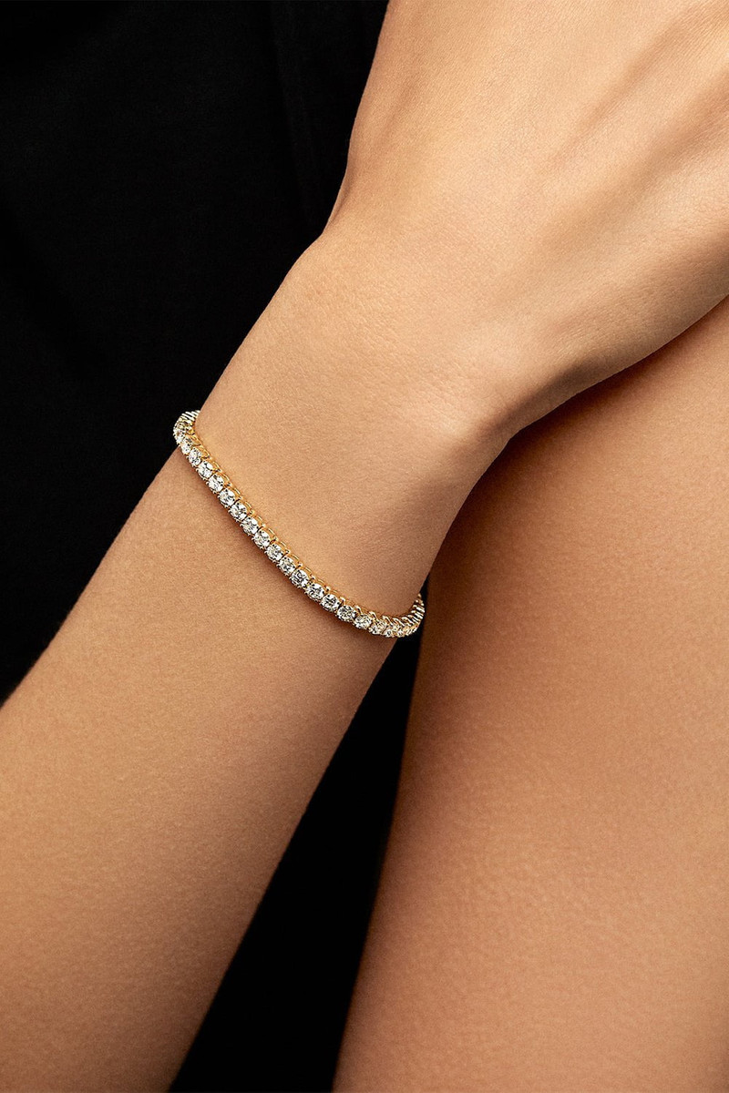 MELISSA KAYE Medium Lenox Diamond Tennis Bracelet outlook