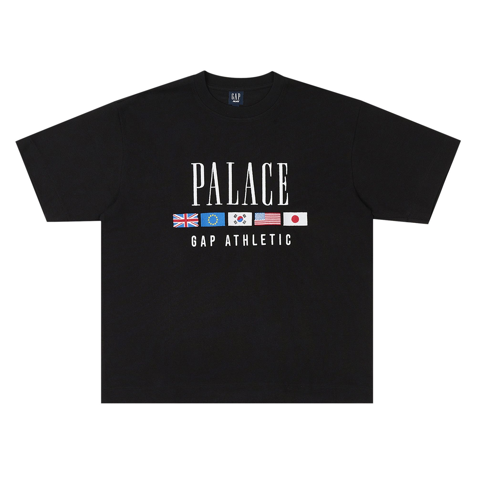 Palace x Gap Heavy Jersey T-Shirt 'Black' - 1