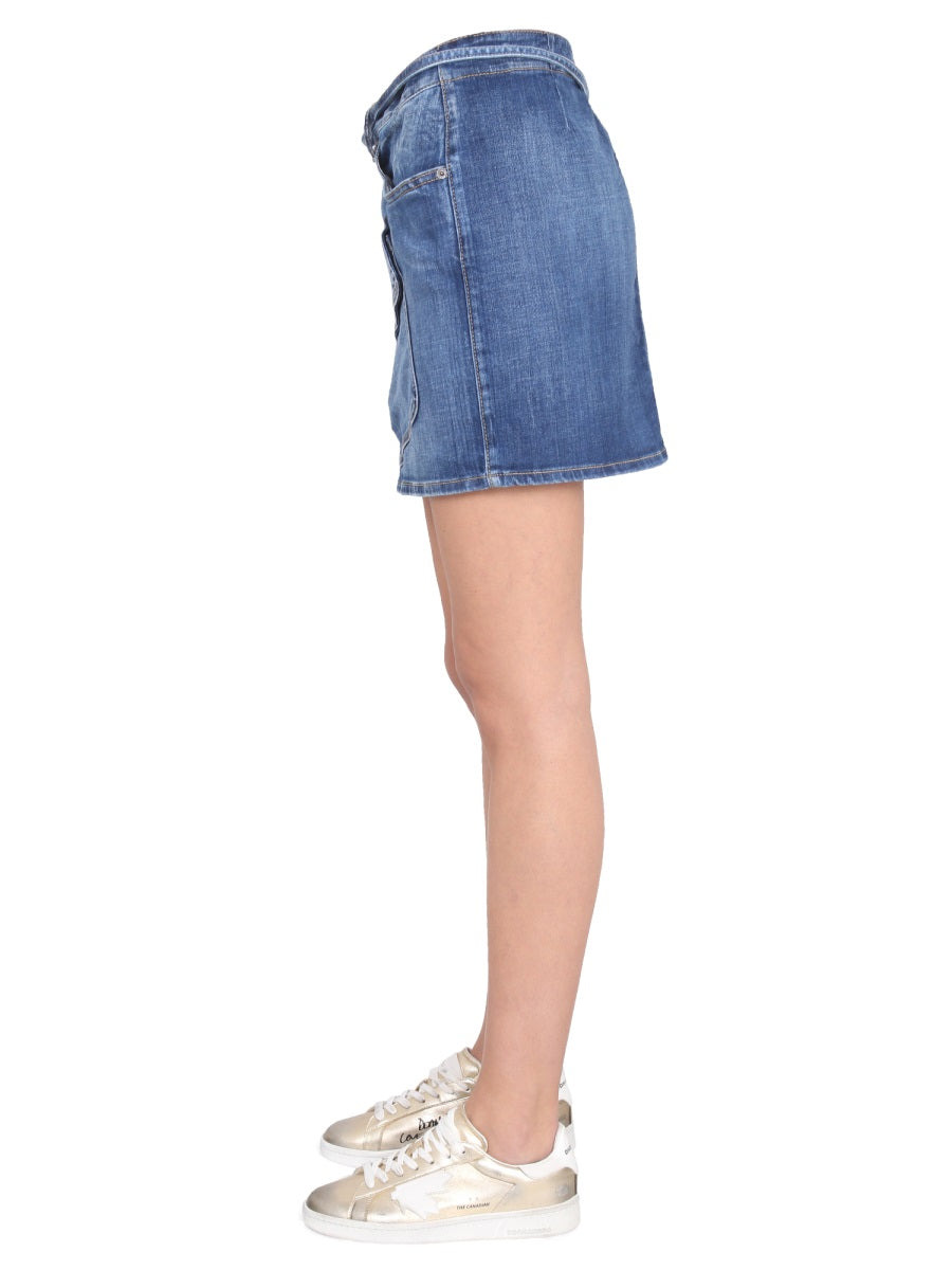 Dsquared Women Skirt With Pocket - 3