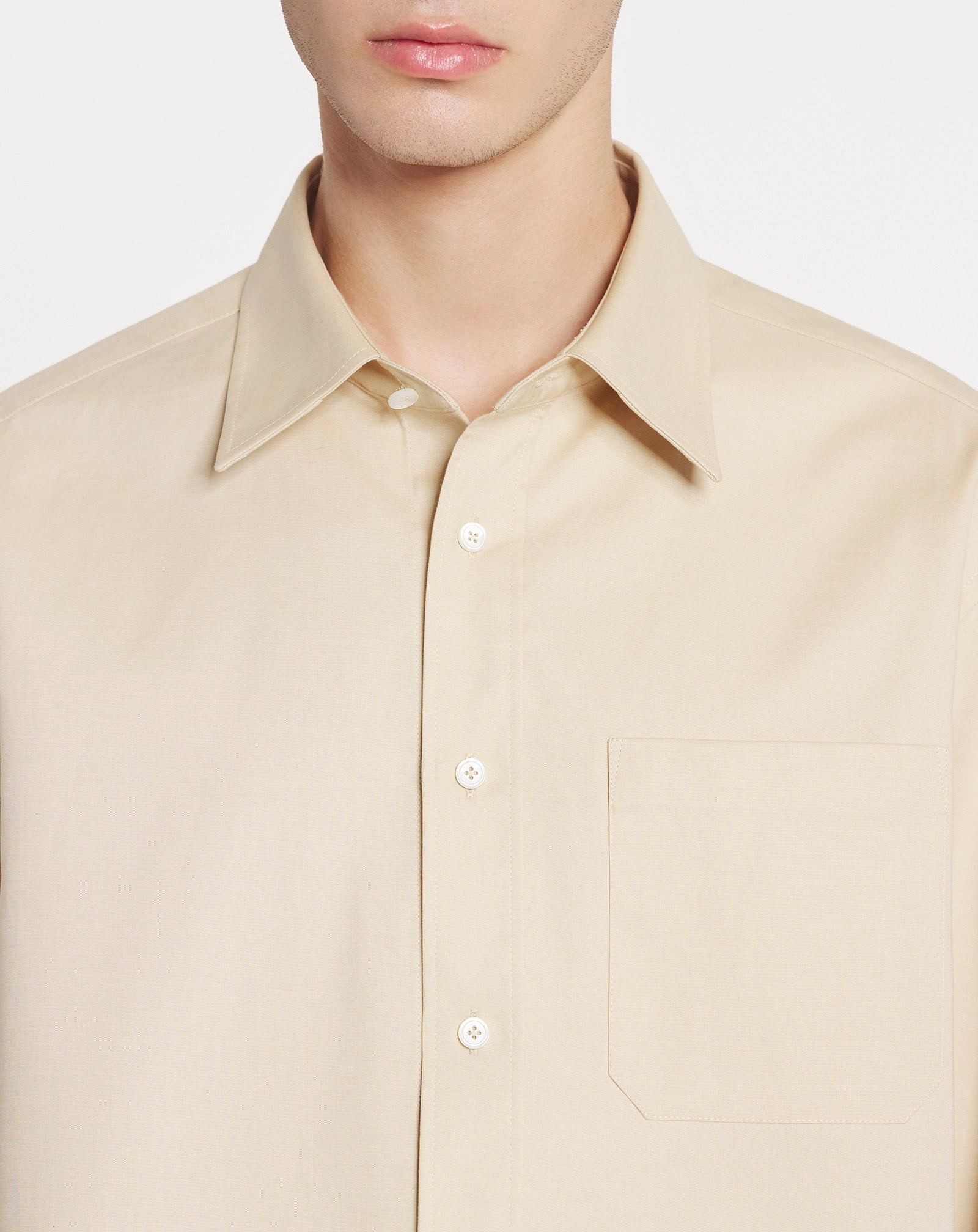 CROPPED LONG-SLEEVED SHIRT - 5
