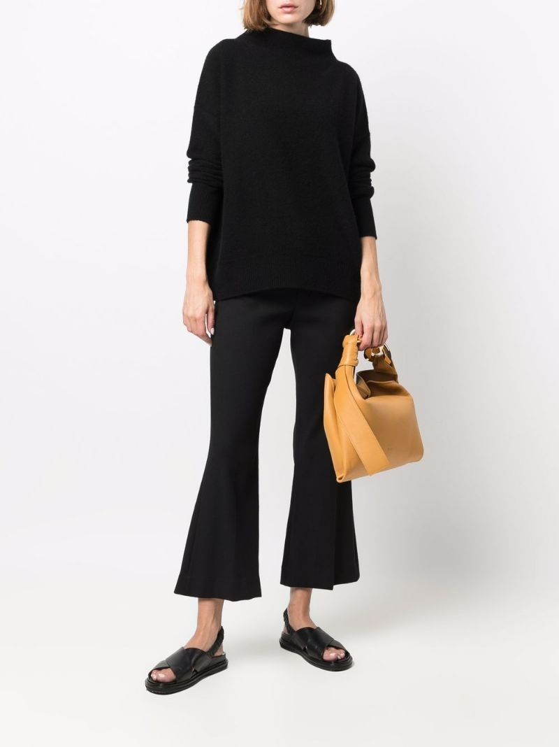 Vince mock-neck cashmere jumper outlook