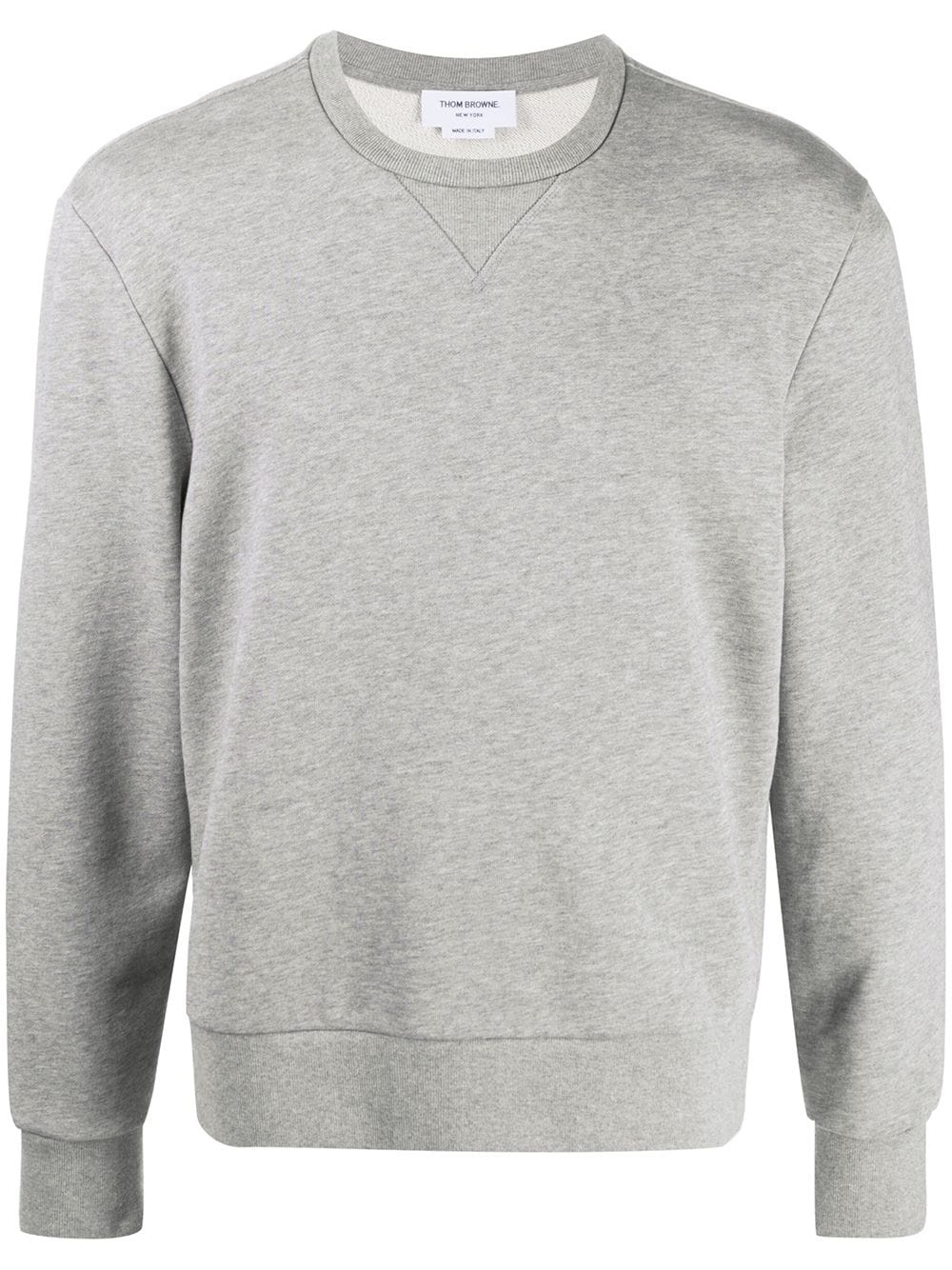 loopback cotton tipped sweatshirt - 1