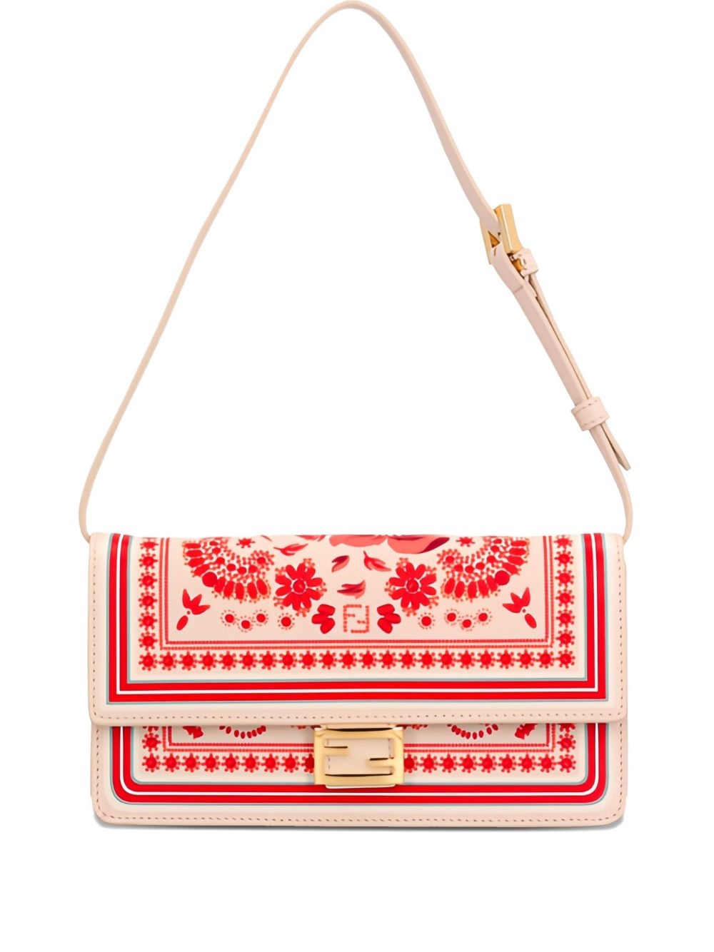 Wallet On Chain Baguette shoulder bag - 1