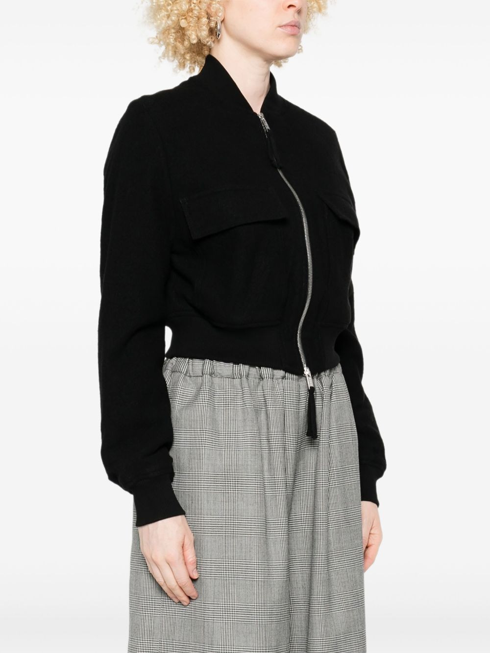 zip-front jacket - 3