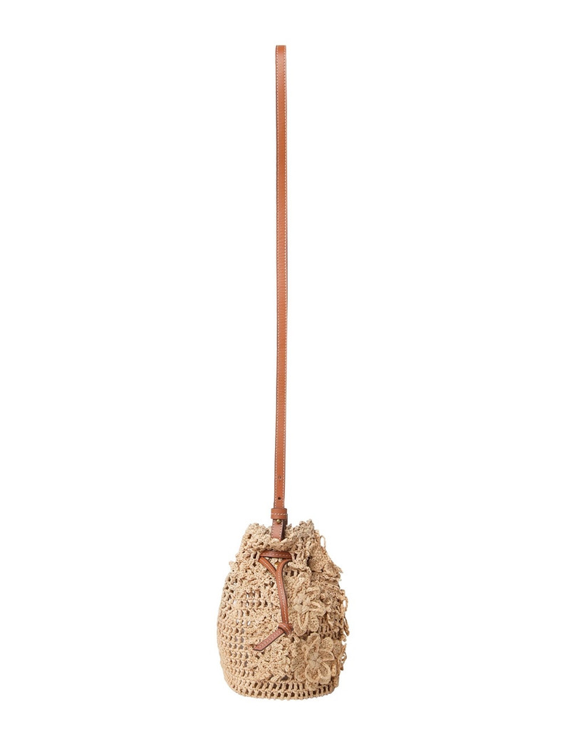 FLORAL RAFFIA CROSS BODY 3