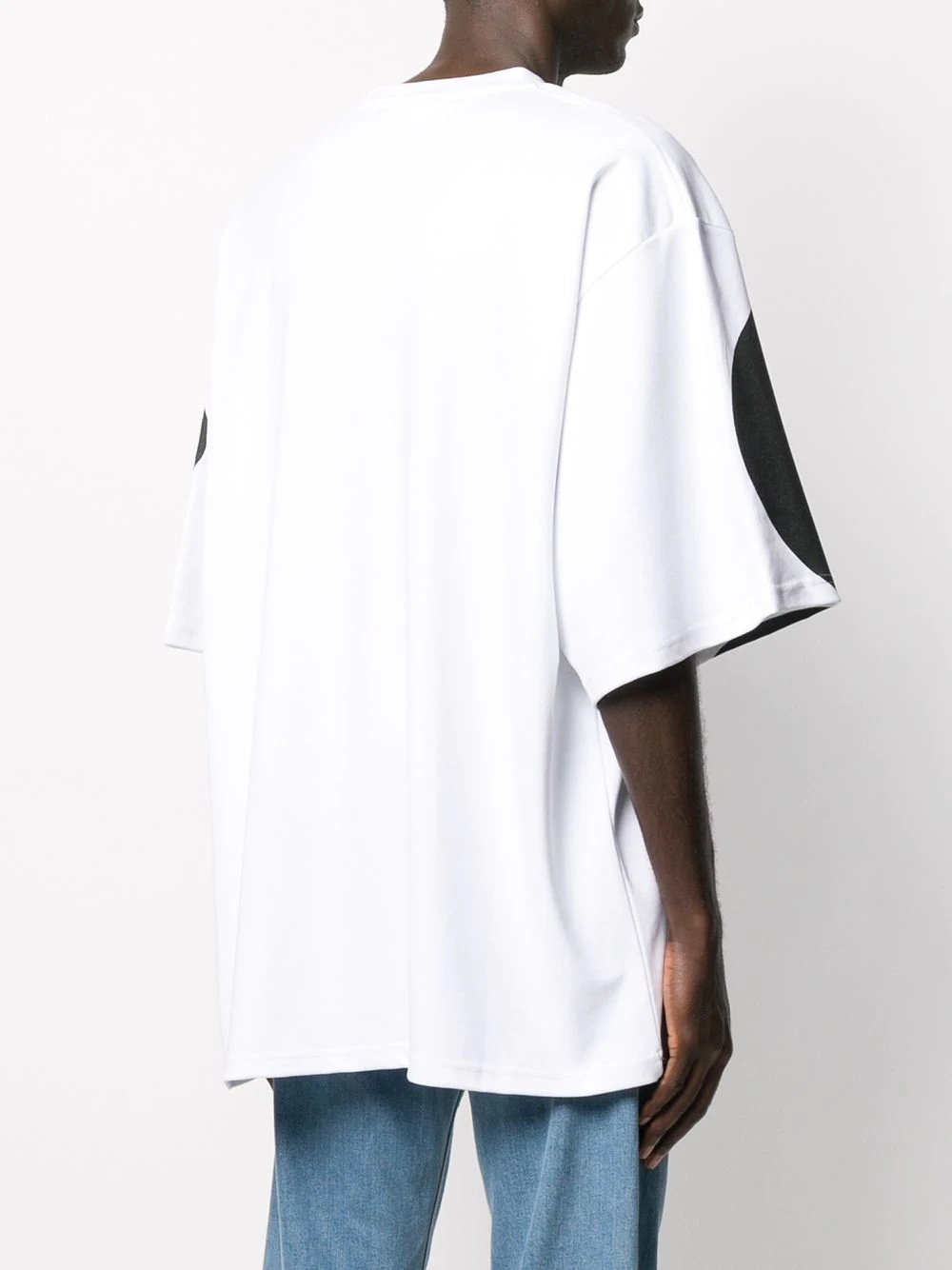 oversized logo print T-shirt - 4