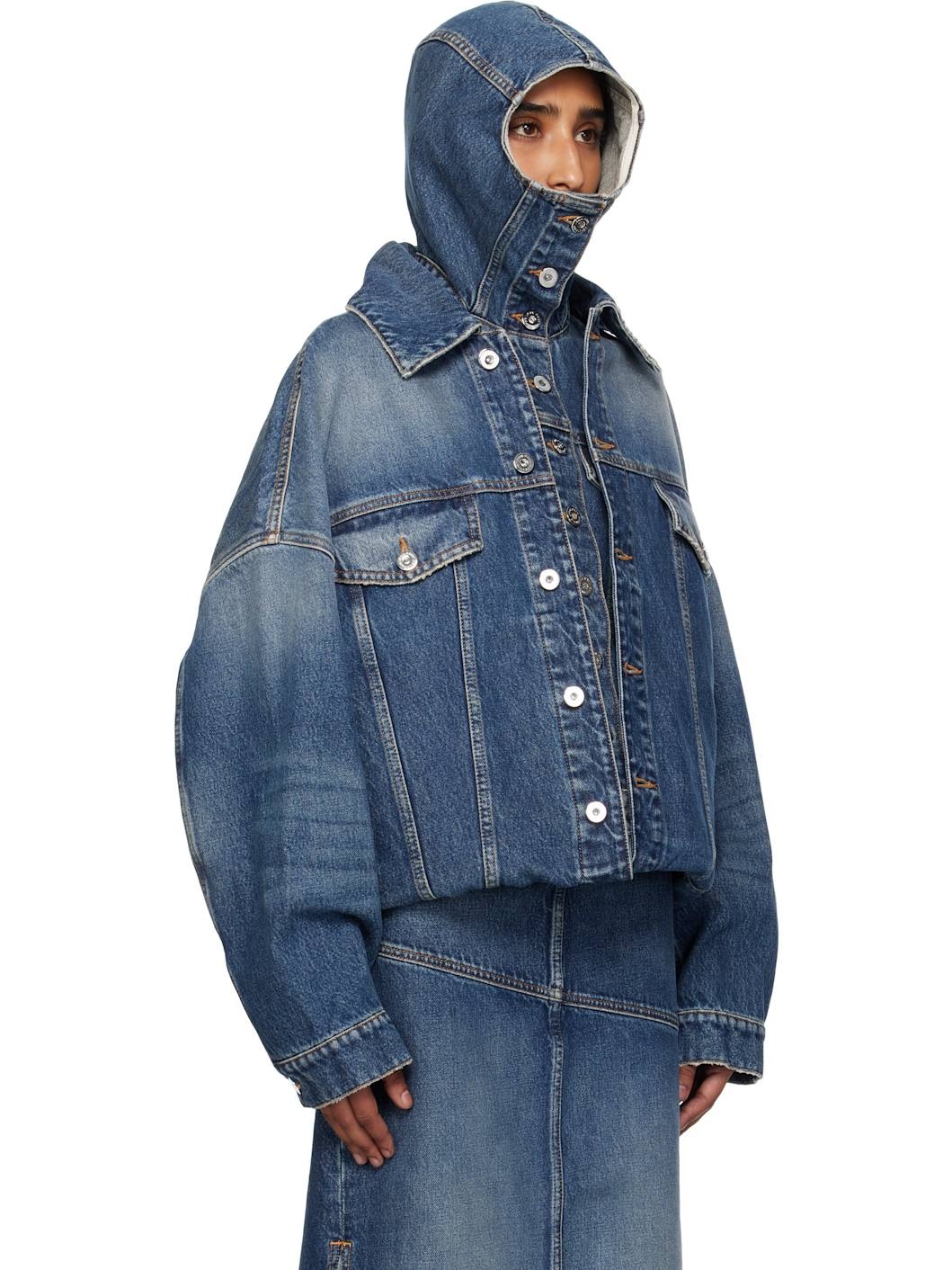 Blue 'The Double' Denim Jacket - 2