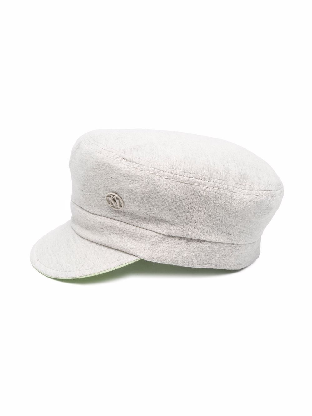 cotton-blend baker-boy hat - 3