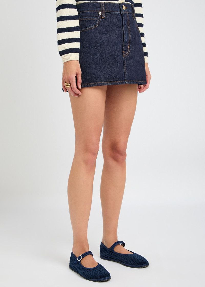 FRAME Frame Denim Mini Skirt outlook