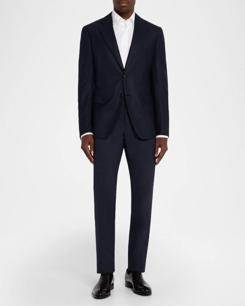 Brioni Men's Wool Hopsack Single-Breasted Blazer outlook