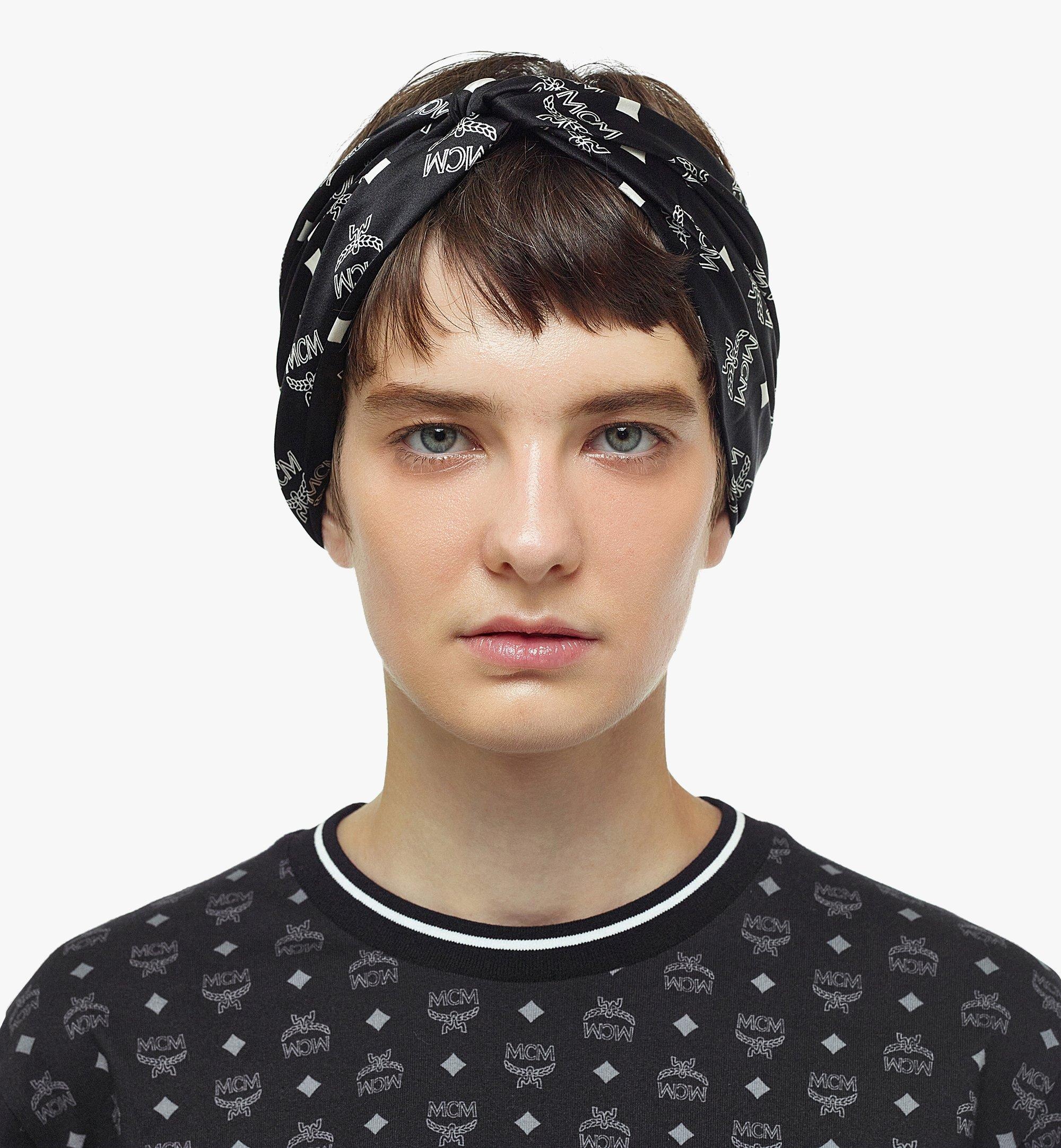 Monogram Silk Headband - 2