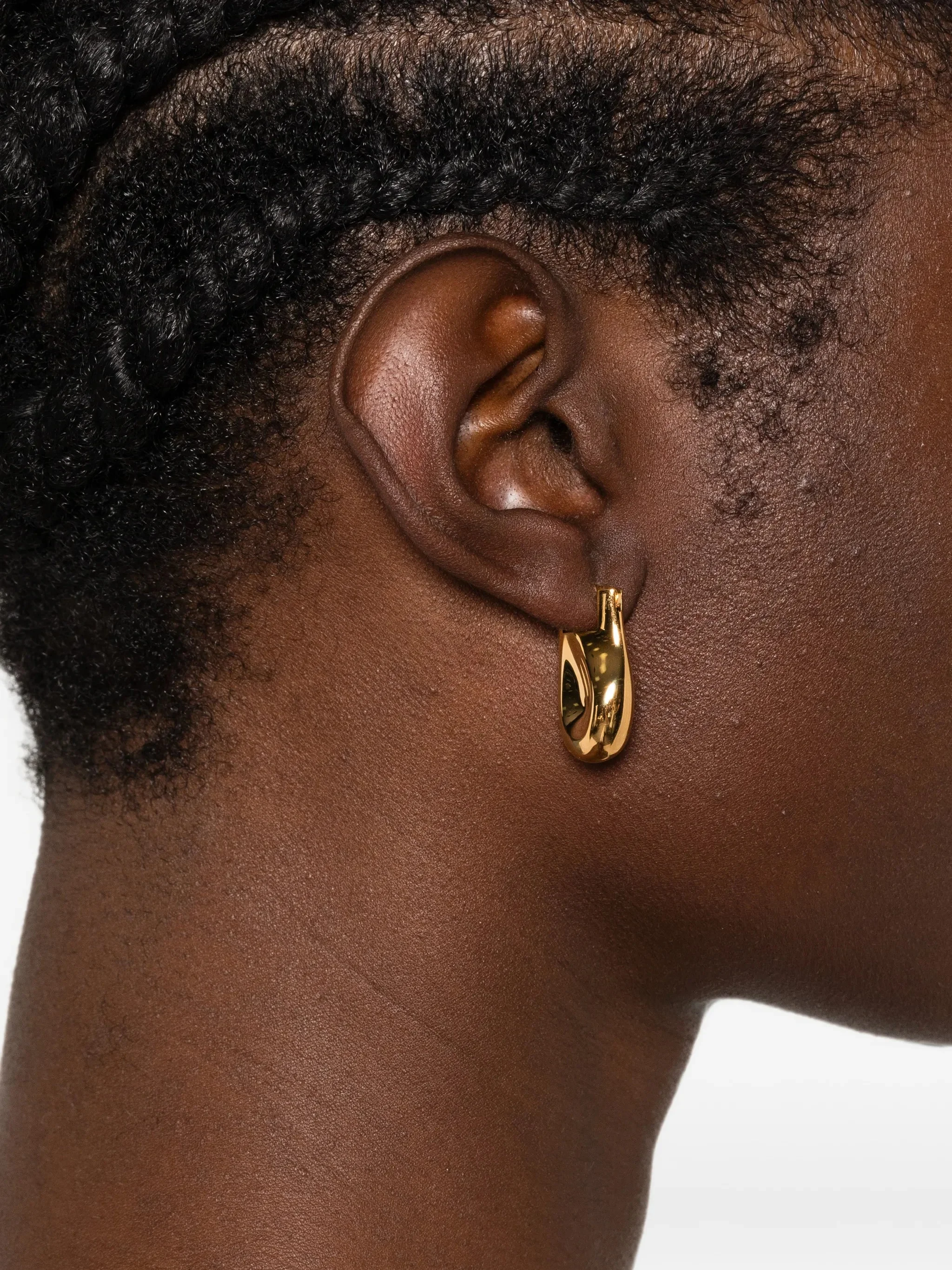 Khaite Engraved-logo Earrings - 1