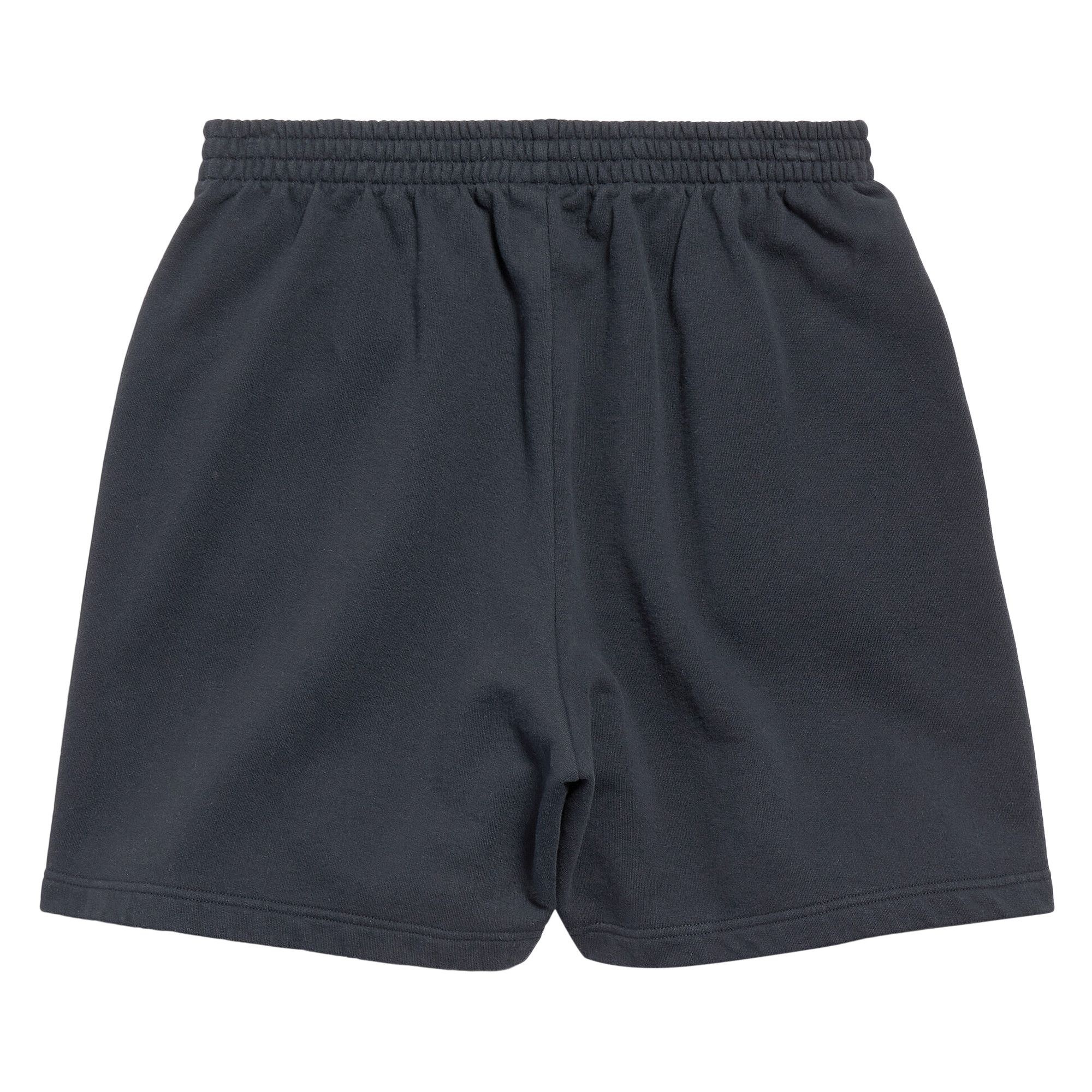 Balenciaga Taped Shorts 'Faded Black/White/Red' - 2