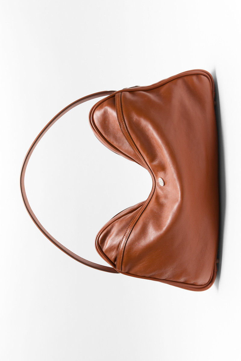 Camero Camera shoulder bag - Cognac brown 5