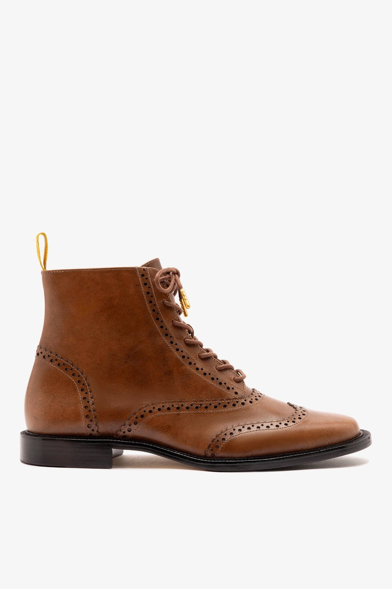 Freddie Boot Burnt Umber Leather 1