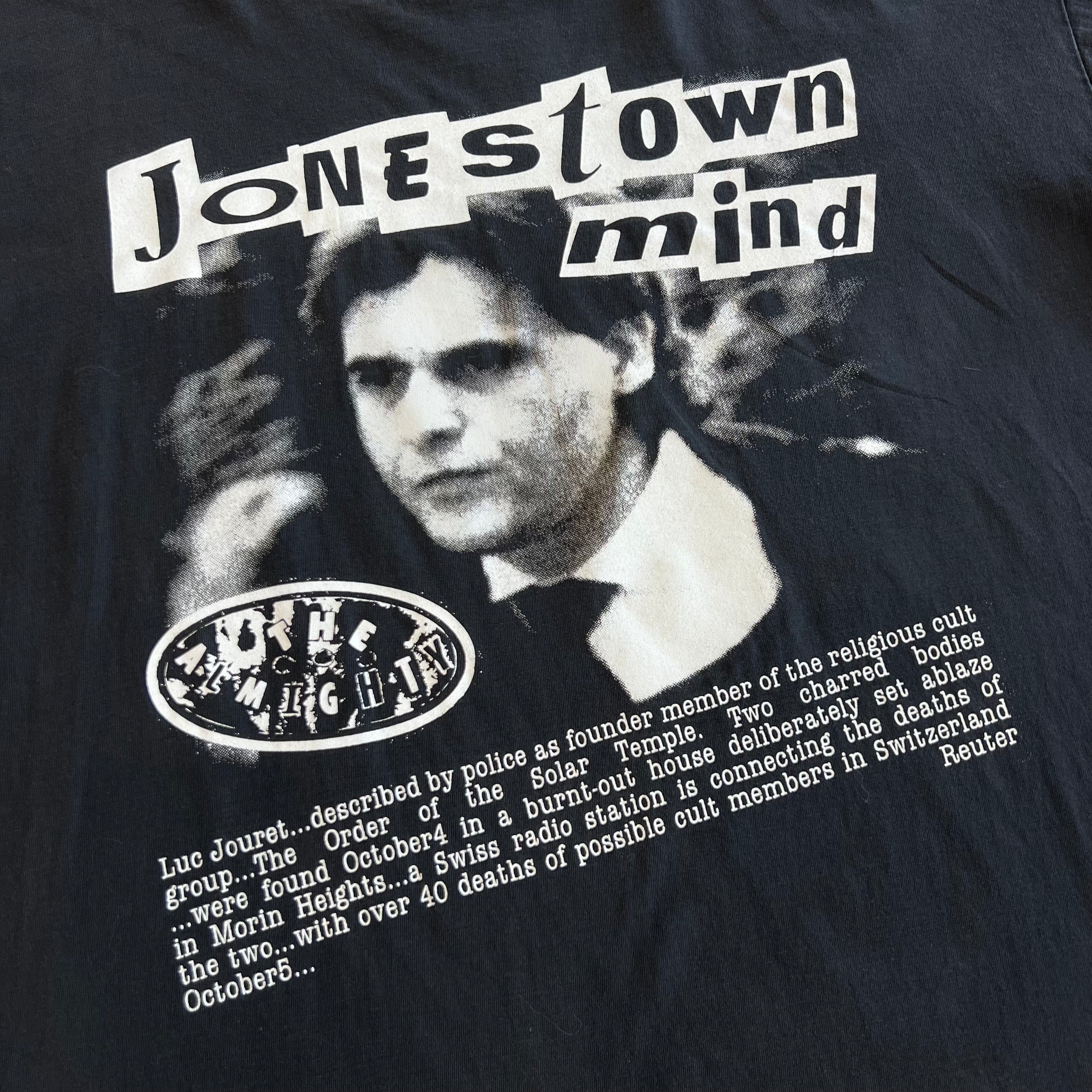 Final Blow - Vintage ALMIGHTY Jonestown Mind Band T-Shirt SZ XL - 5