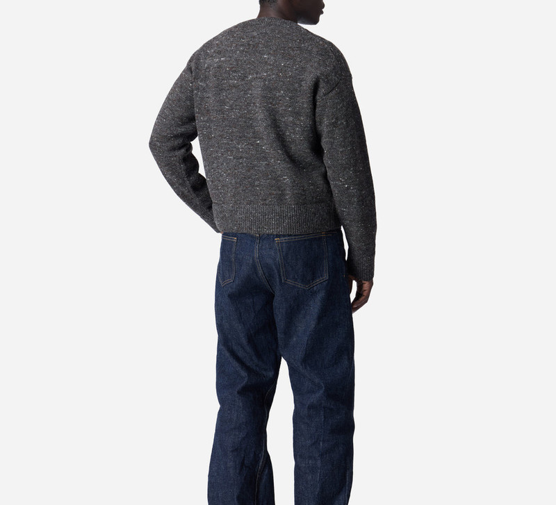 3sixteen V-Neck Sweater - Pewter Tweed outlook