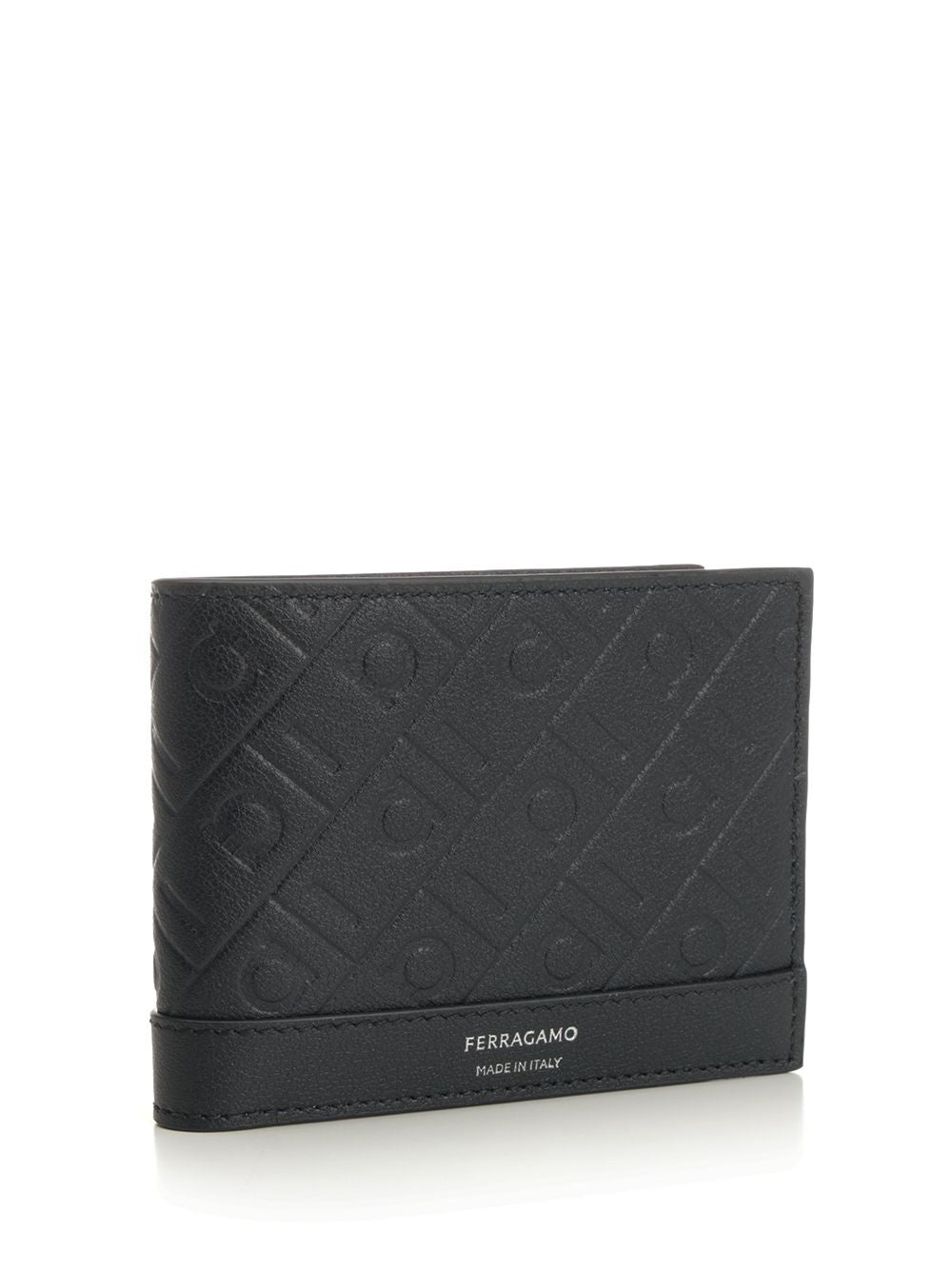 Md Embossed Classic Wallet Wallets Blue - 2