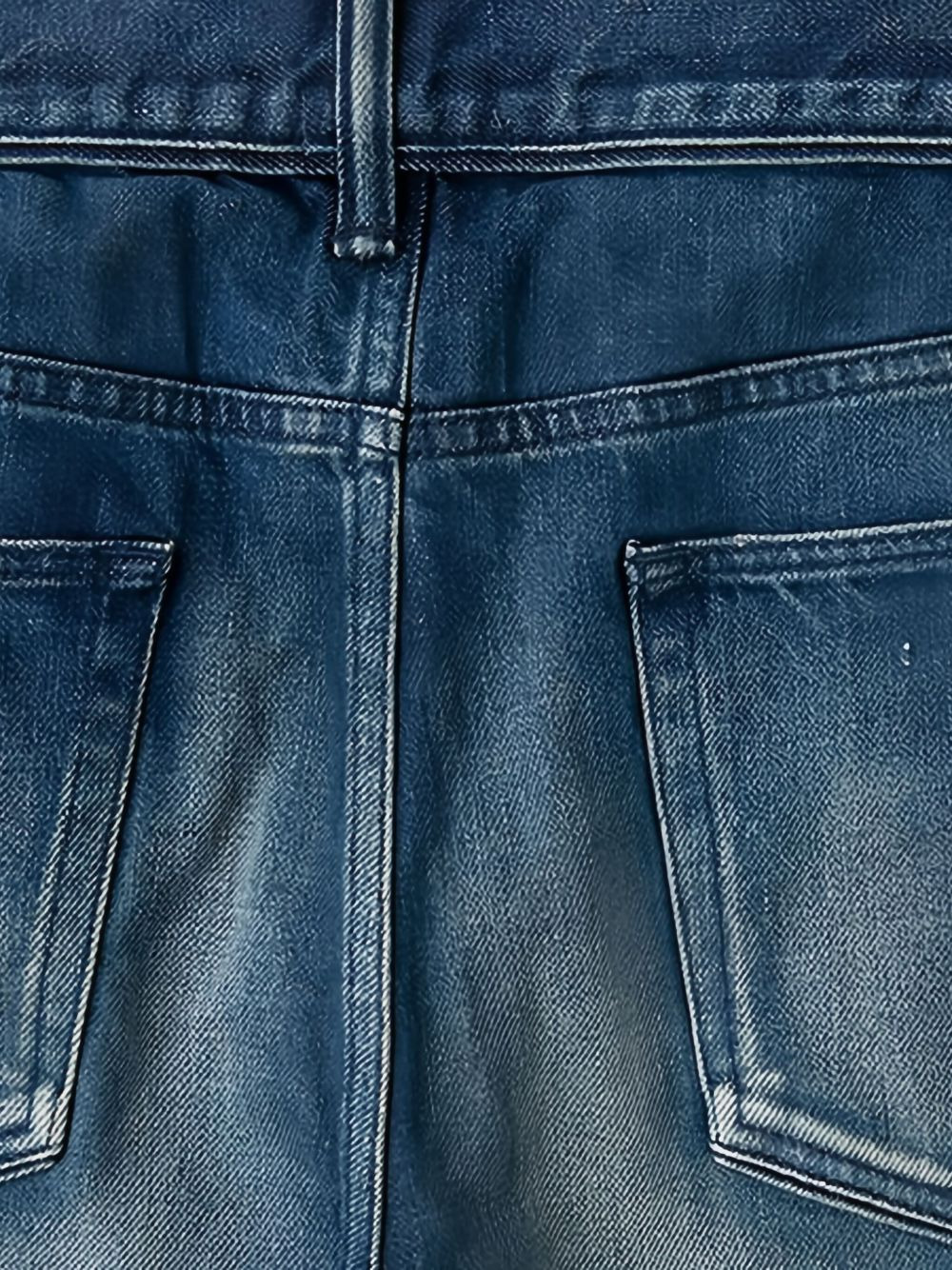 faded effect jeans - 5