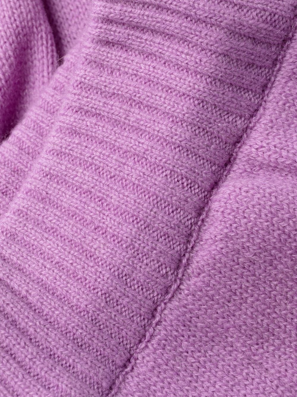 merino-blend knitted track pants - 6