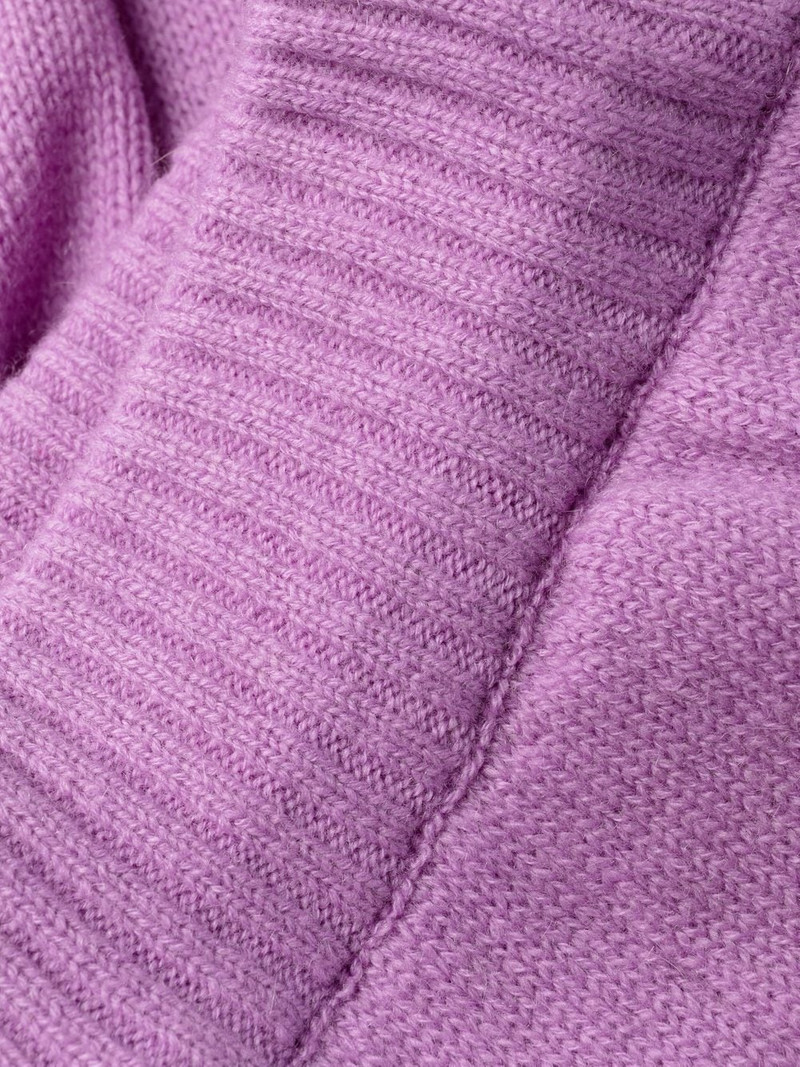 merino-blend 니트 트랙 바지 6