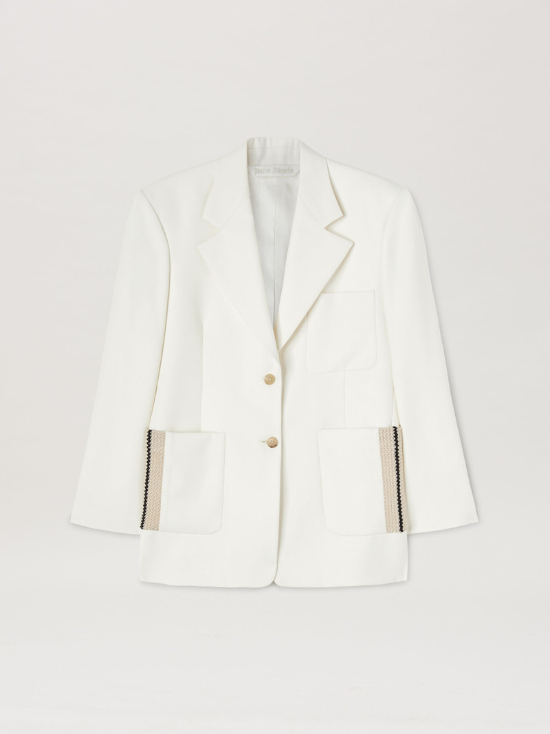 Knit Tape Blazer - 1