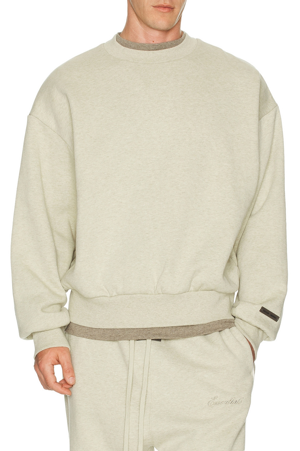 Classic Fit Fleece Crewneck - 4
