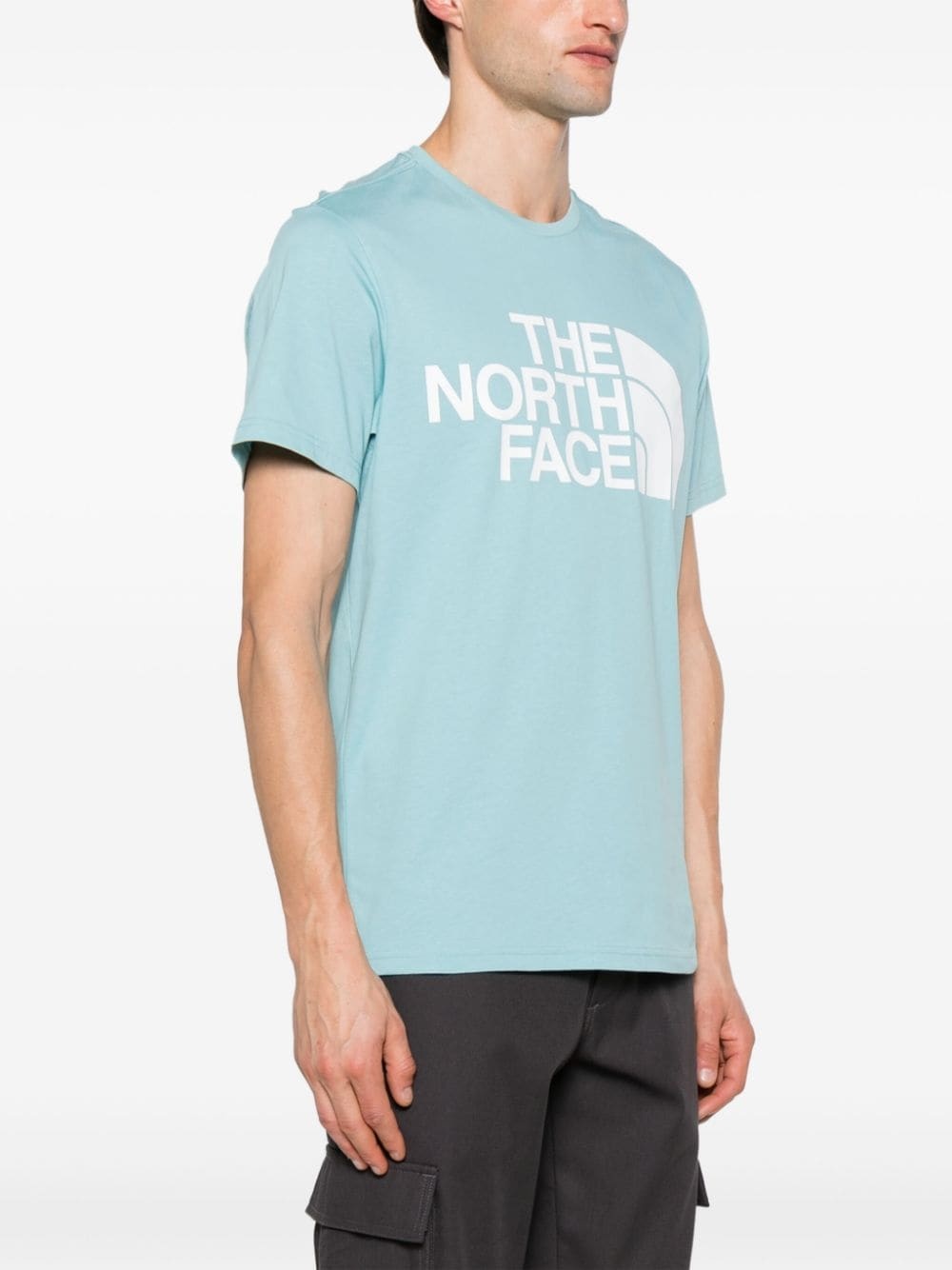 logo-print cotton T-shirt - 3