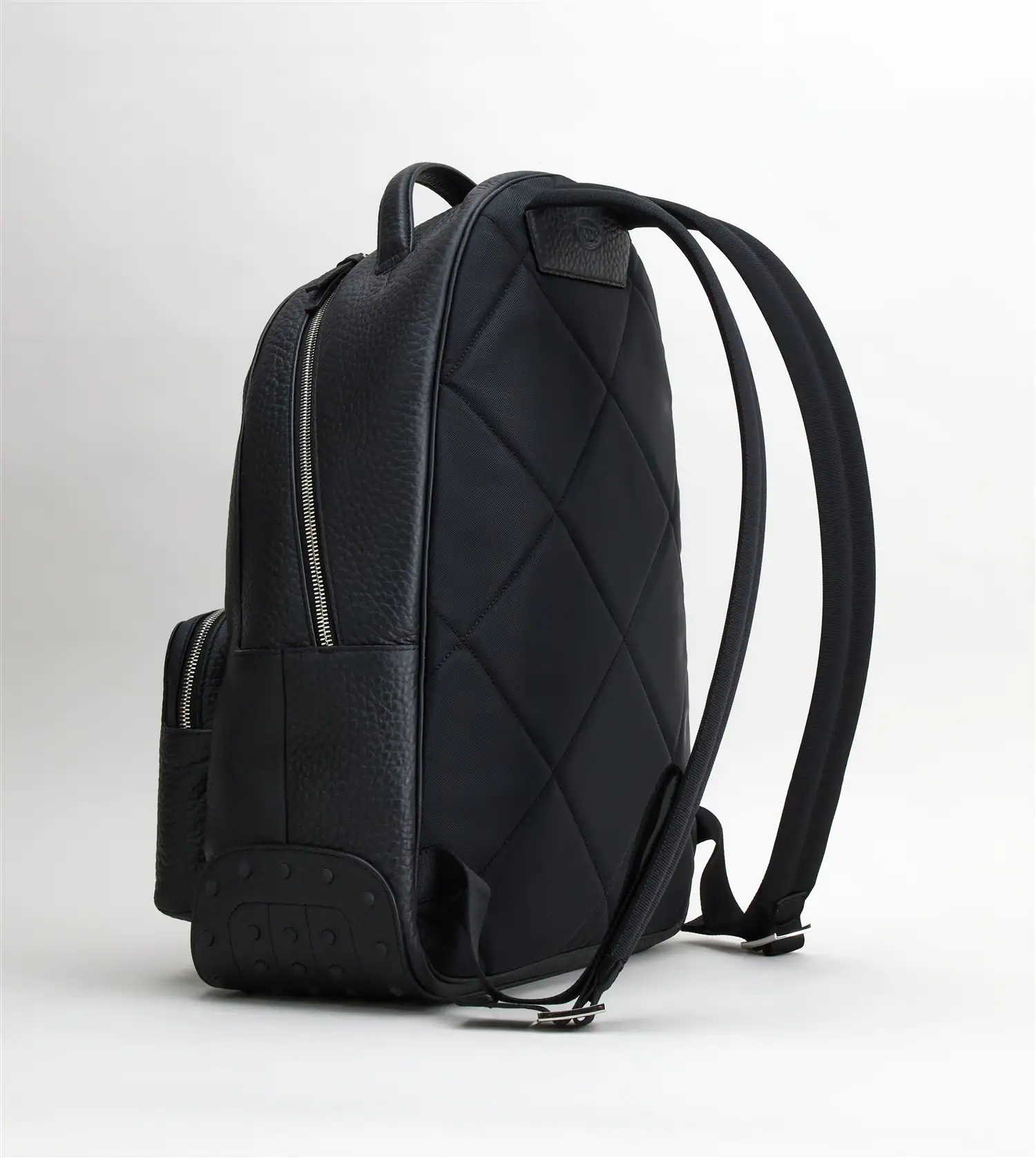 LEATHER BACKPACK MEDIUM - BLACK - 3