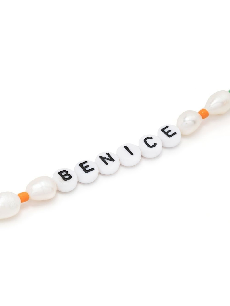 Be Nice pearl-bead necklace 3