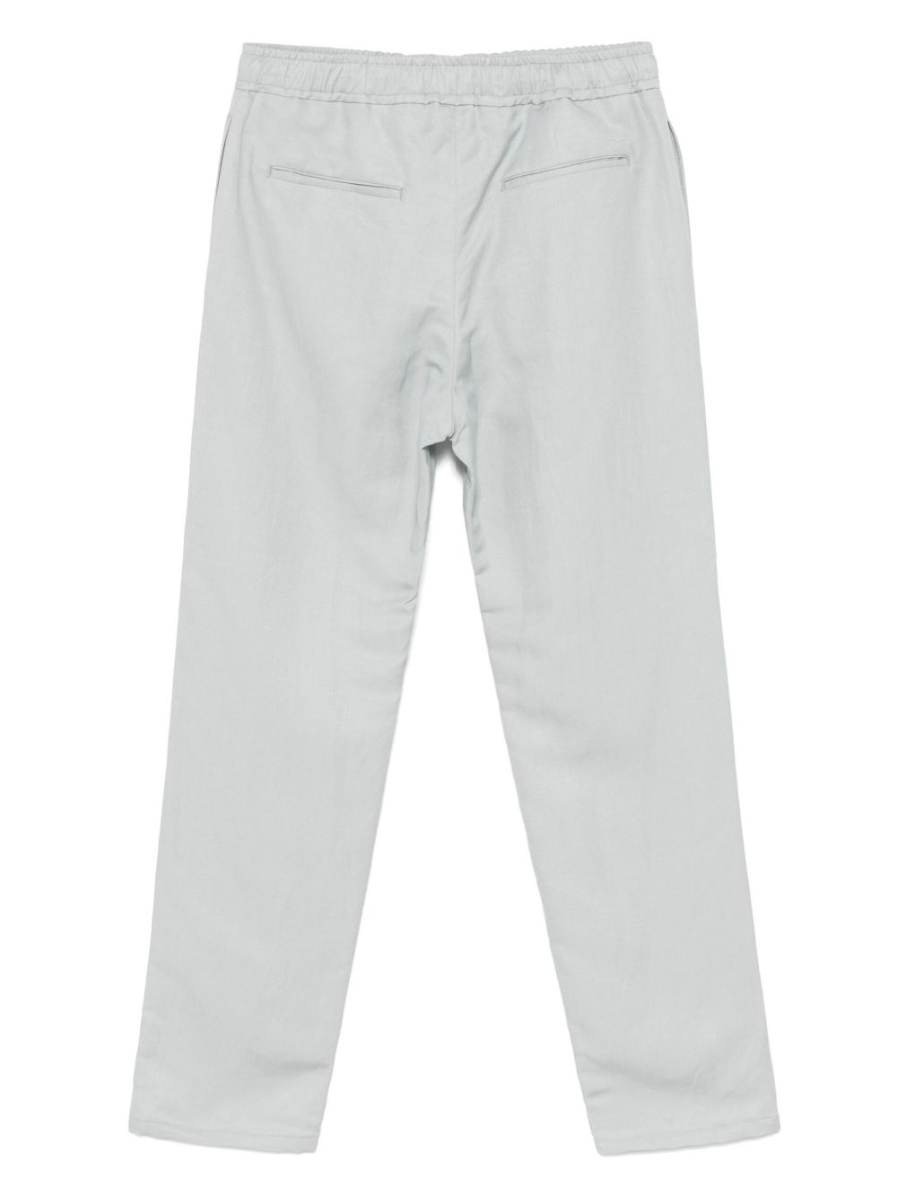 slub-texture trousers - 2