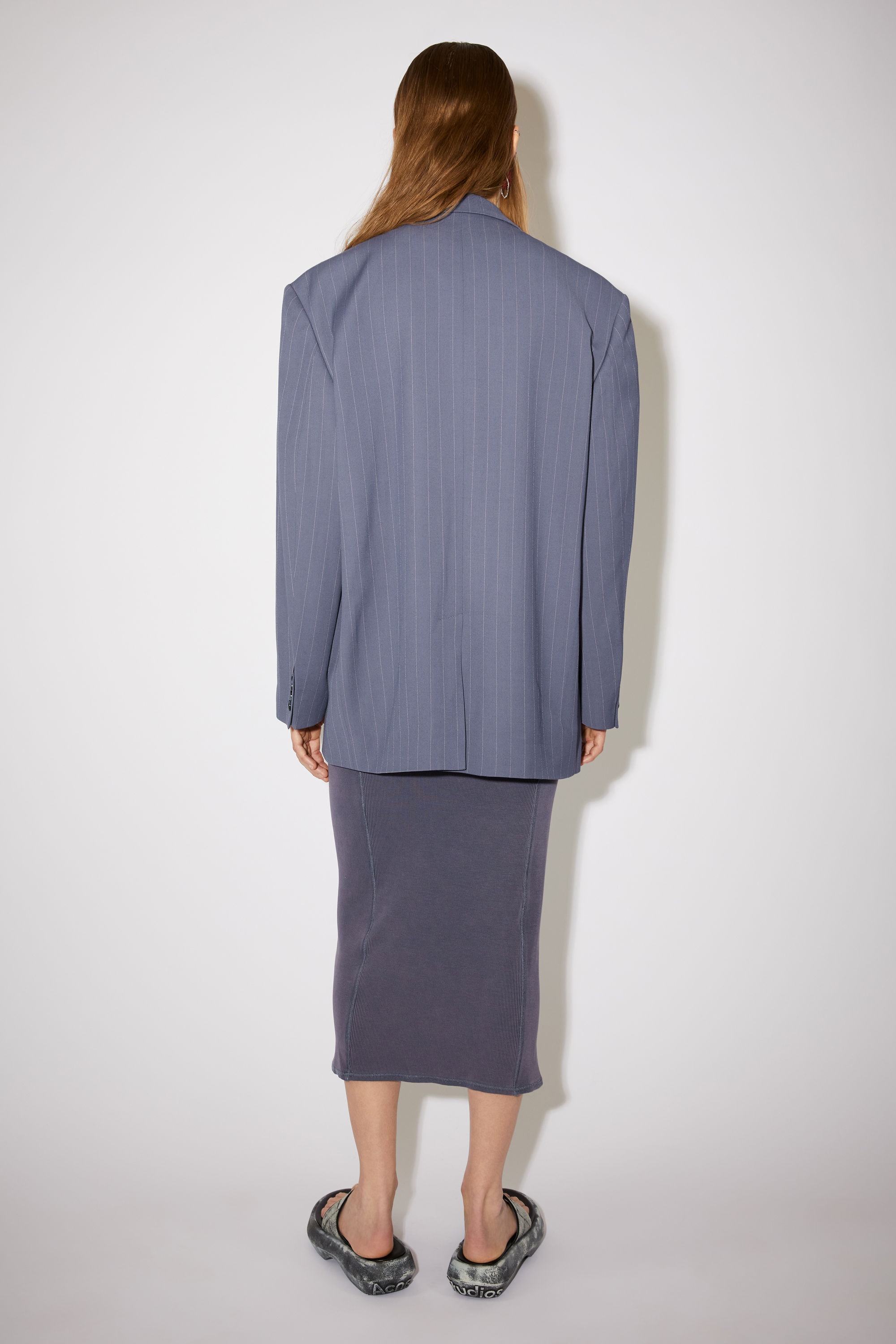 Single-breasted suit jacket - Mid Blue - 3
