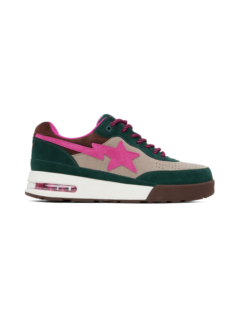 Green & Pink Road Sta #1 M2 Sneakers - 1