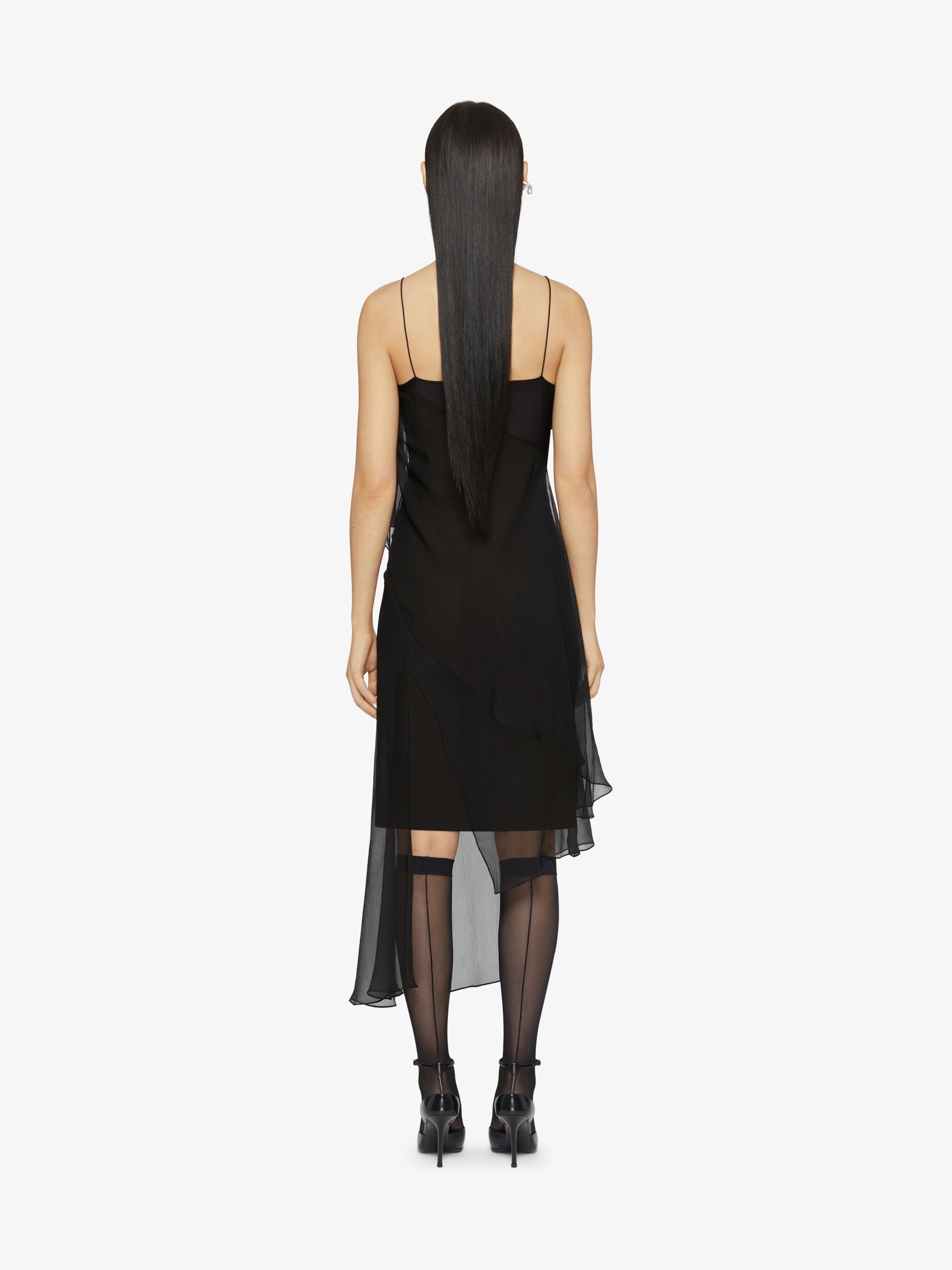 STRAPS DRESS IN MUSLIN - 4