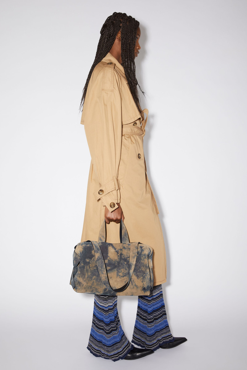 Acne Studios Musubi midi tote - Brown/black outlook