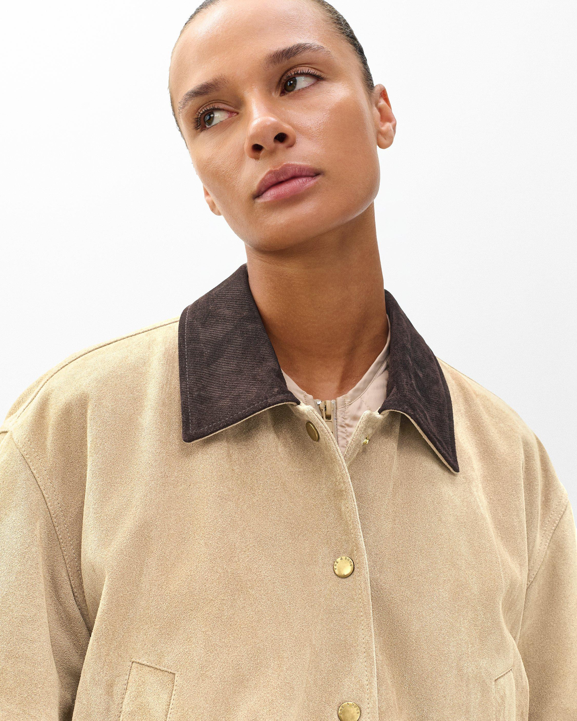 Cassidy Calf Suede Jacket - 5