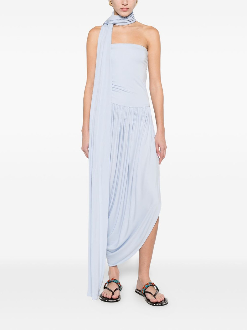 ESSE Studios strapless draped dress outlook