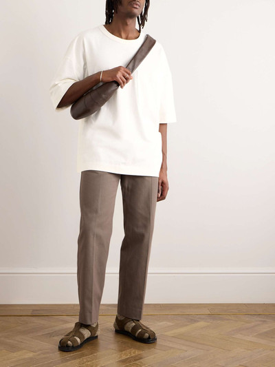 Lemaire Oversized Cotton and Linen-Blend Jersey T-Shirt outlook