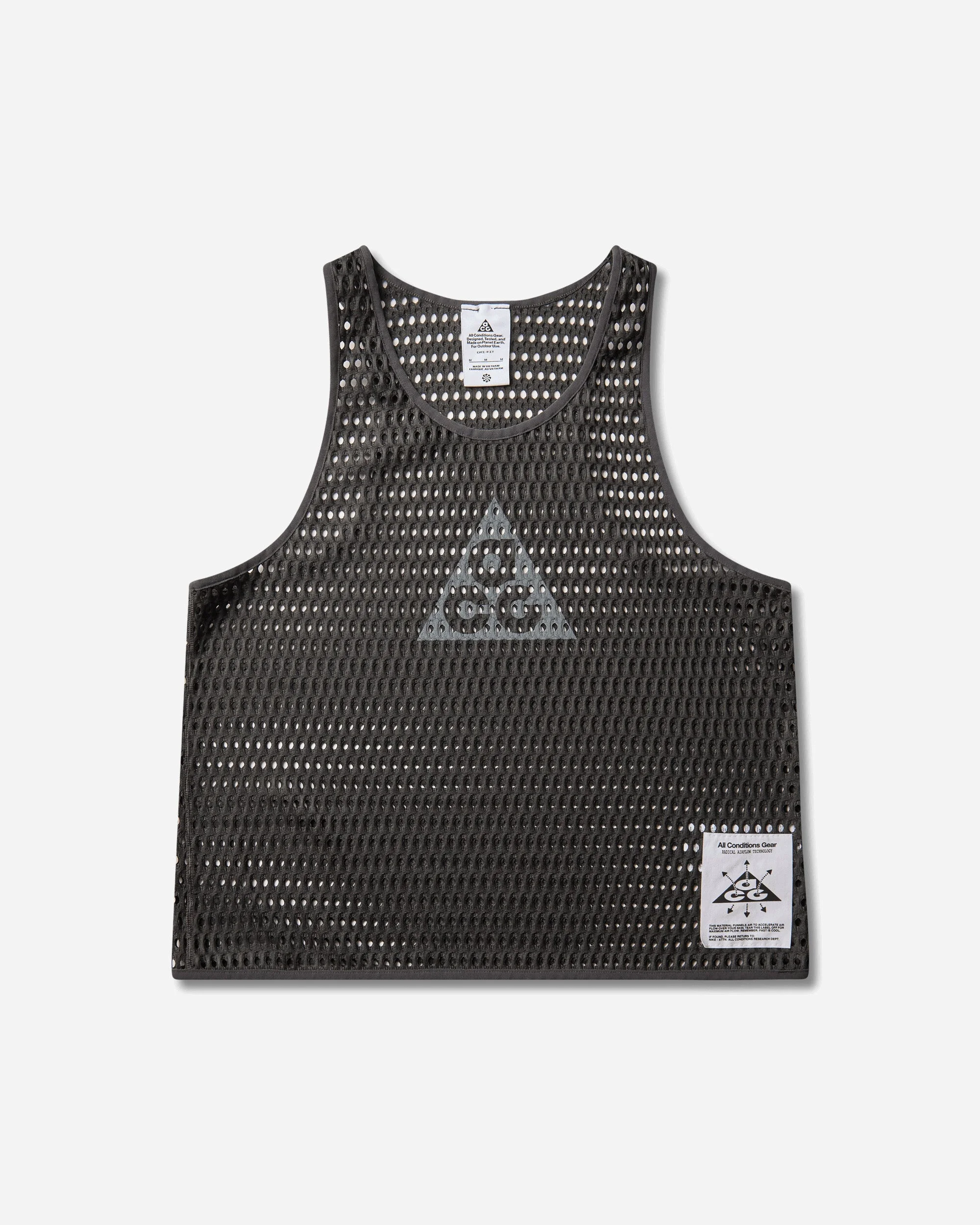 Men's ACG Radical AirFlow Dri-FIT Trail Running Tank Top Anthracite - 1