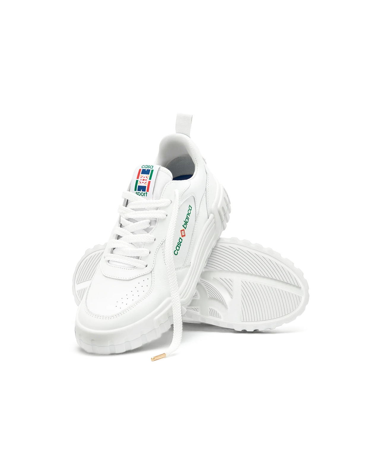 Womens Court White Sneaker | Casablanca Paris - 5