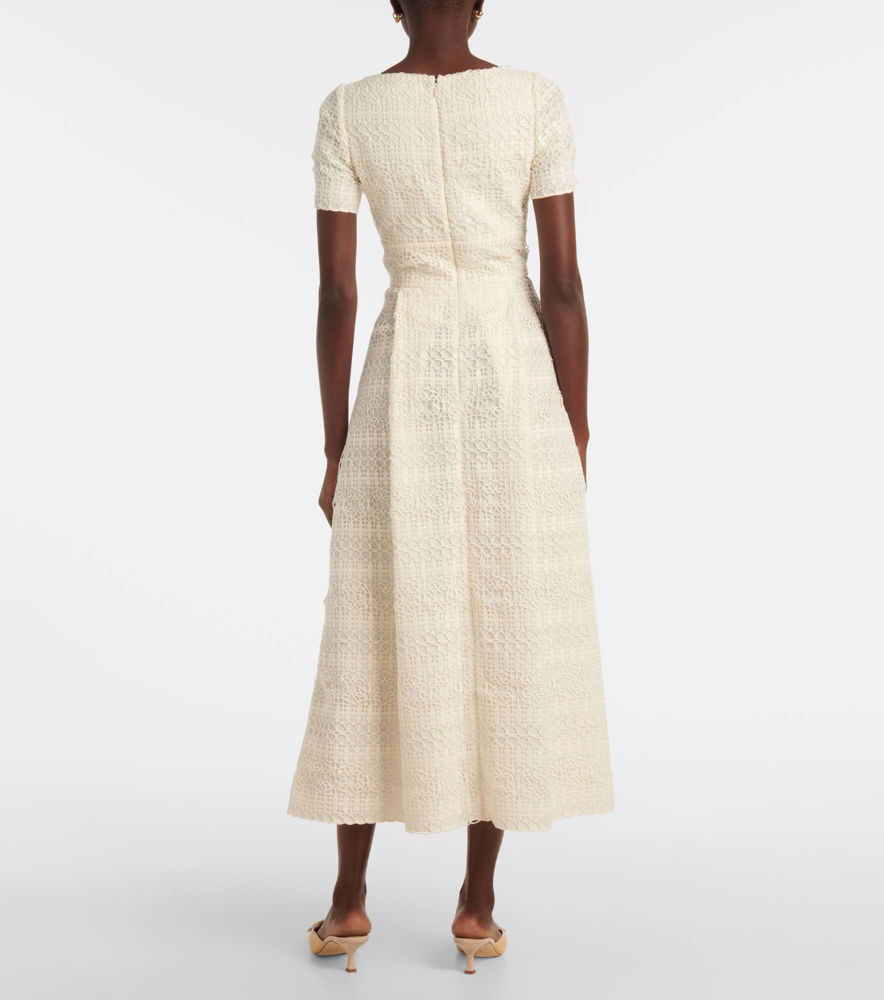 Macramé midi dress - 3