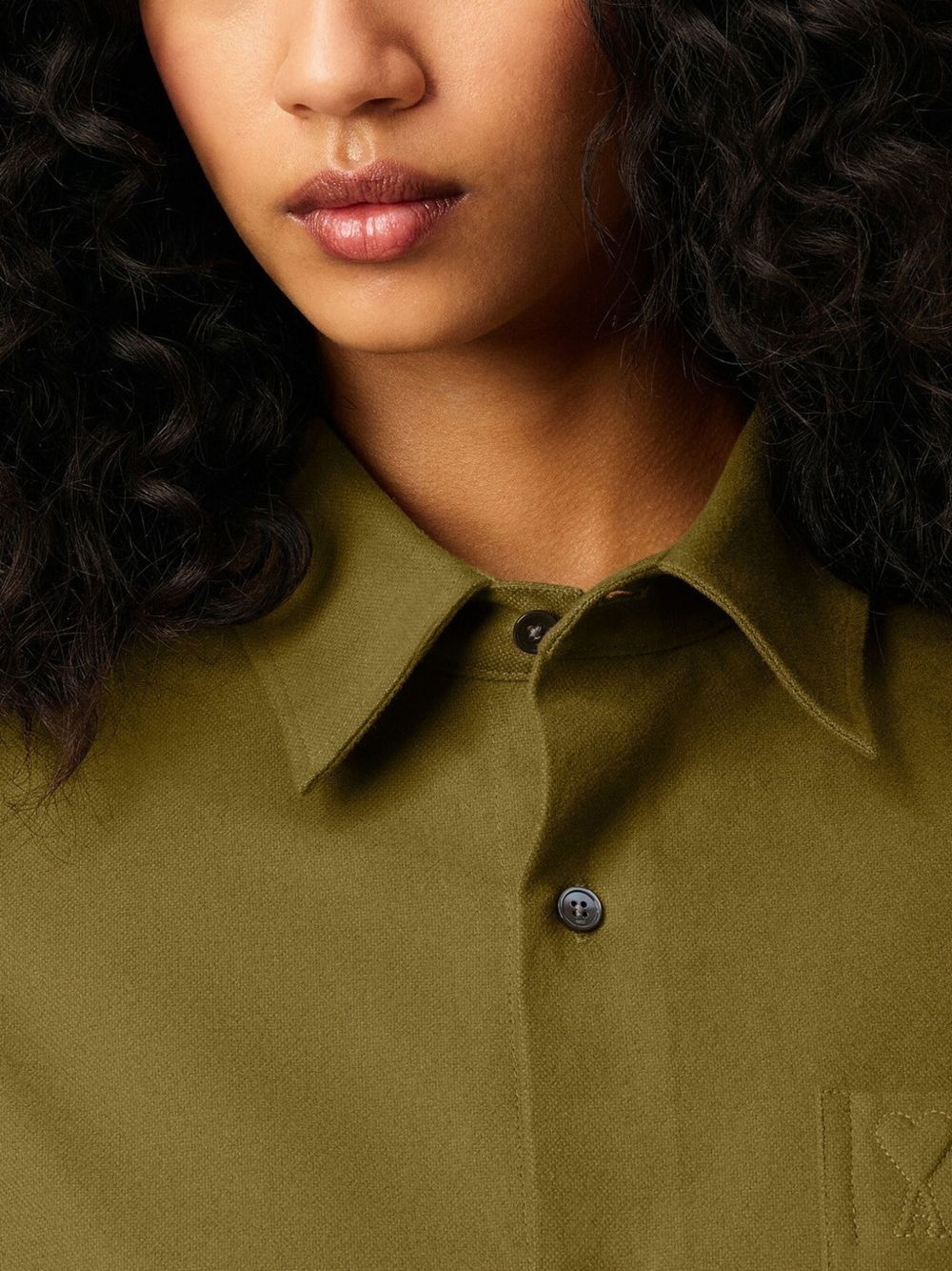 embossed-heart shirt - 6