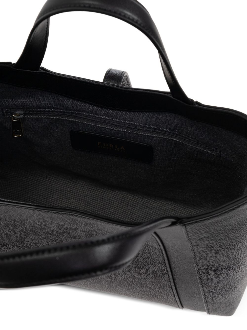 leather tote bag - 5