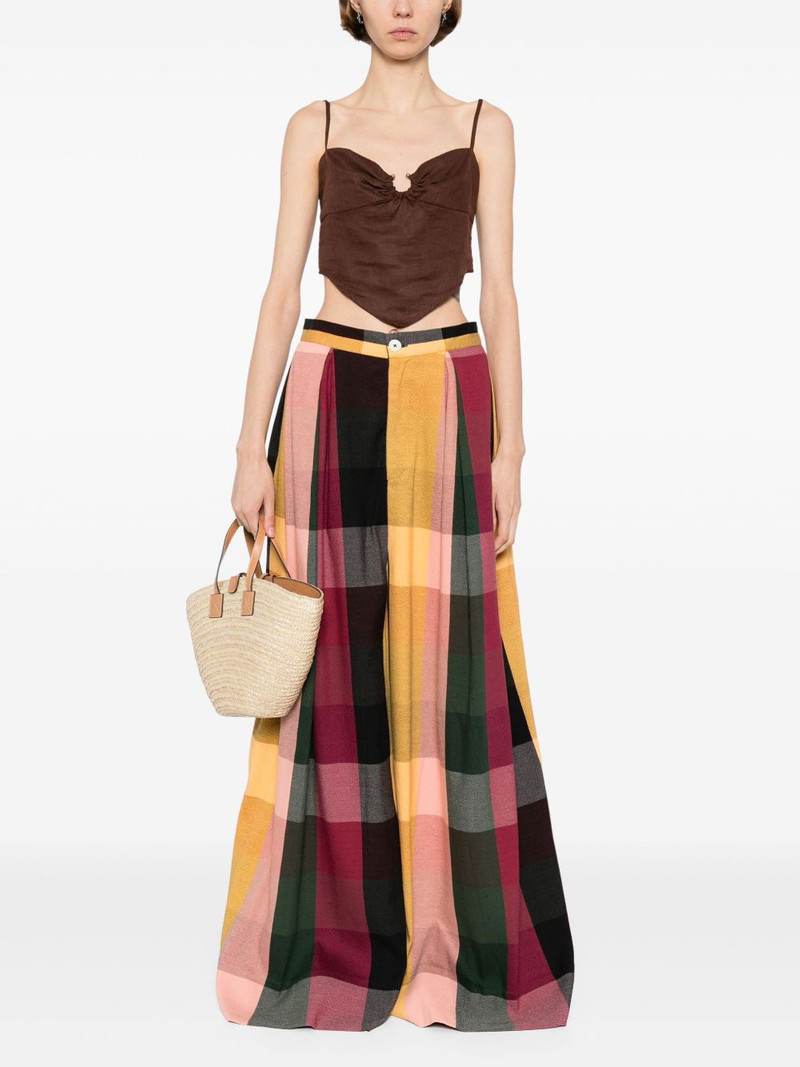 MARRAKSHI LIFE pleated trousers outlook